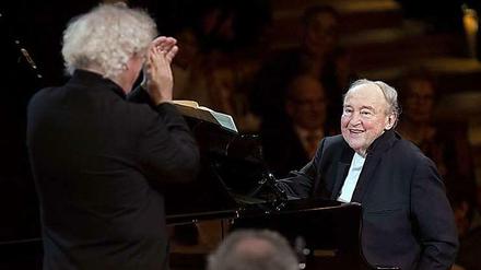 Spielernatur. Menahem Pressler ist Solist des Silvesterkonzerts.