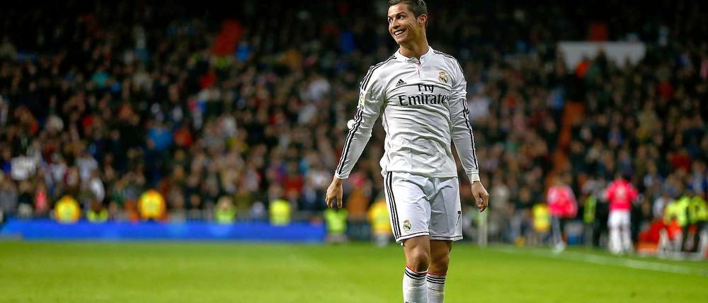 Es war der 23. Dreierpack von Cristiano Ronaldo in Spanien.