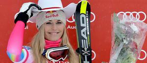 Lindsey Vonn fehlte fast zwei Jahre wegen Verletzungen im Weltcup. Nun fährt sie wieder mit – und hat gleich wieder viel zu jubeln.