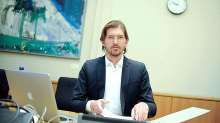 Pirat Martin Delius ist Chef des BER-Untersuchungsausschusses im Abgeordnetenhaus.