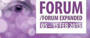 Das Berlinale-Plakat von Forum und Forum Expanded 2015.