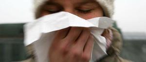 Wer seine Nase warm hält, kann Schnupfenviren besser trotzen.