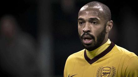 Arsenals Rekordtorschütze Thierry Henry erzielte in 369 Pflichtspielen für die Engländer 226 Tore.