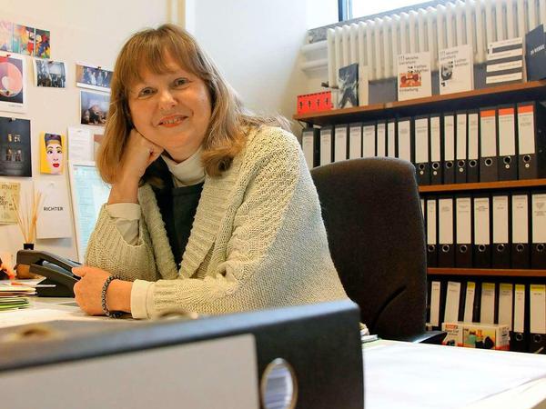 Heidi Schwarz, die Sekretärin.