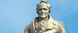 Alxander von Humboldt Unter den Linden, vor der nach ihm benannten Universität.