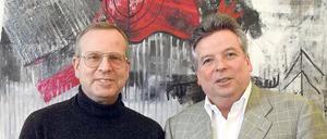 Das Urteil fällt aus. Betrügerische Machenschaften waren Christian Neuling (l.) und Klaus-Hermann Wienhold vorgeworfen worden. Sie bestritten das.