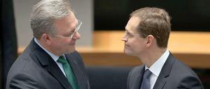 Berliner Koalition: Michael Müller und Frank Henkel.