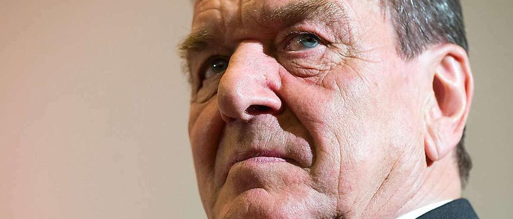 Ex-Kanzler Gerhard Schröder.