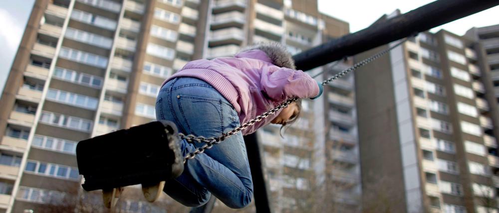 Die Quote von Kinderarmut ist in Ostdeutschland wesentlich höher als im Westen der Republik.