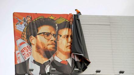 Filmstart an Weihnachten? Nichts da. Sony hat die Nordkorea-Satire nach Terrordrohungen und Hackerangriffen zurückgezogen.