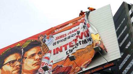 Nach Terrordrohungen zog Sony den Kinostart des Films "The Interview" zurück.