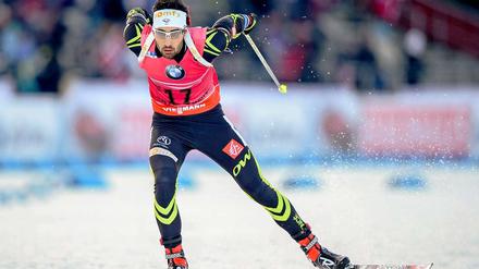 Martin Fourcade: auf und davon.