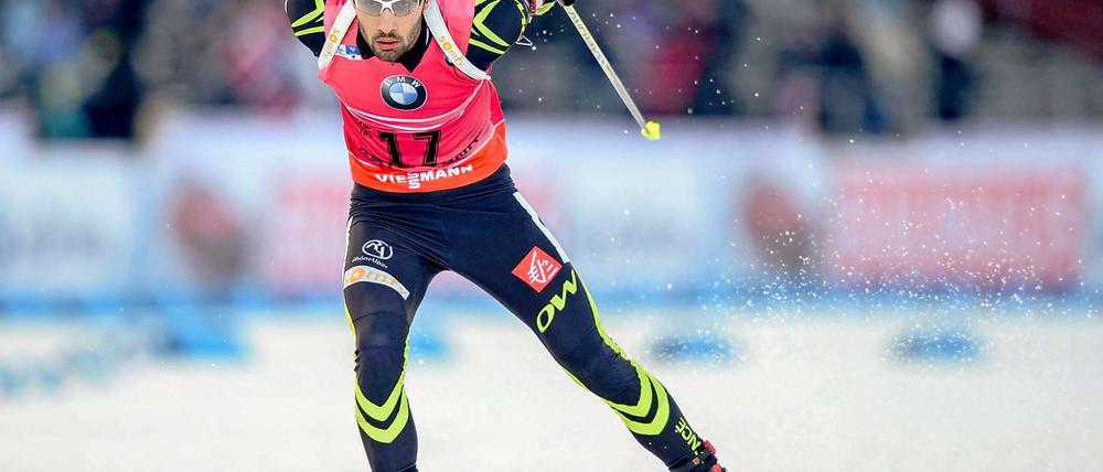 Martin Fourcade: auf und davon.