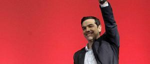 Der Führer der griechischen Linken, Alexis Tsipras.