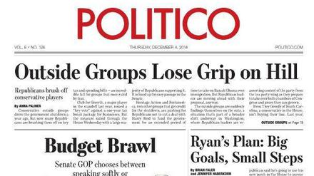 Eine aktuelle Titelseite der US-Ausgabe. Das Layout soll so auch in Europa beibehalten werden.