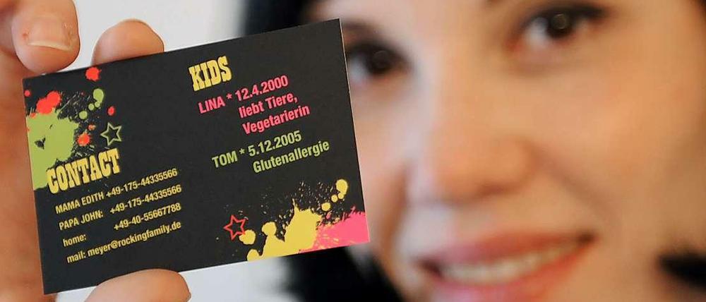 Kontaktangebot. Visitenkarten sind wieder im Kommen - und das nicht nur in Papierform.