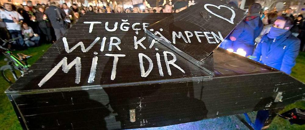 In Offenbach wird um Tugce A. getrauert.