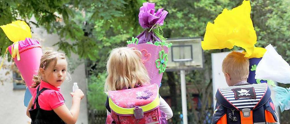 Schon reif? Viele Eltern in Berlin lassen ihre Kinder erst später in die Schule gehen.