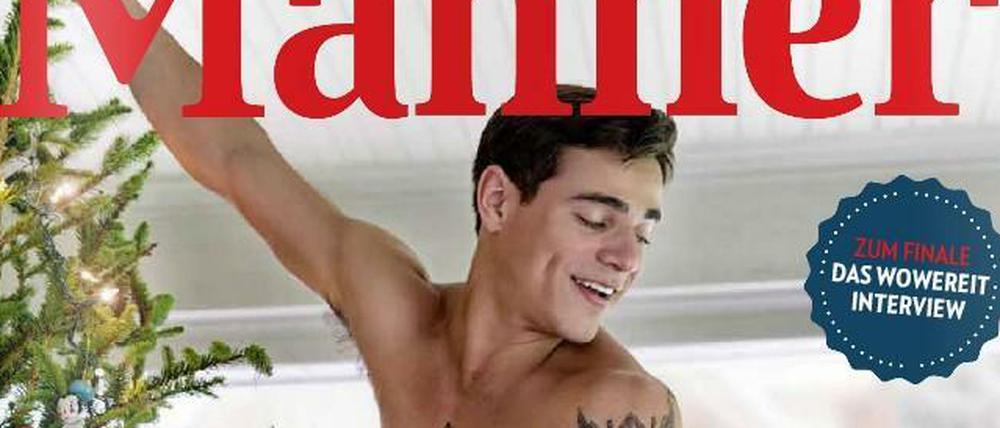 Alles friedlich? Das aktuelle Cover der "Männer" wirkt so. Doch um Chefredakteur David Berger gibt es Streit.
