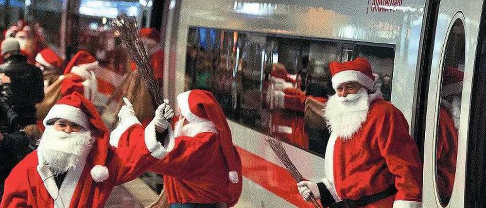 Weihnachten nicht aus dem Takt geraten: Viele müssen sich umstellen - nicht nur bei ihrer Bekleidung.