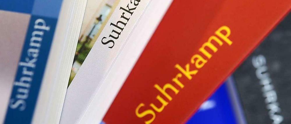 Bücher des Suhrkamp Verlags.