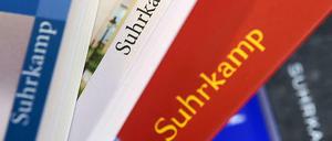 Bücher des Suhrkamp Verlags.