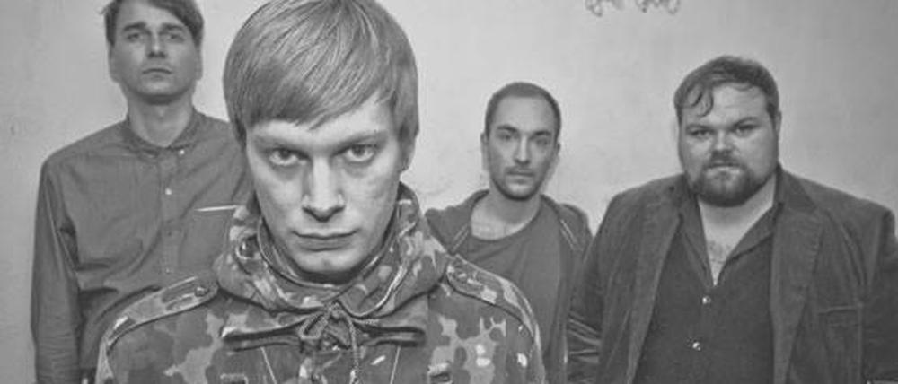 Zwischen hell und dunkel. Die deutsche Punkband "MESSER" spielt am Samstag im SO36.