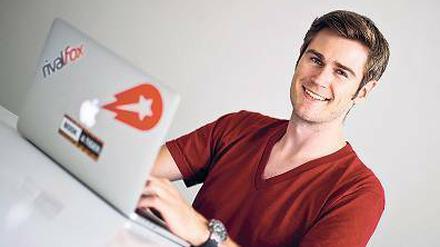 Der Unternehmer Claude Ritter gründete 2010 zusammen mit seinem Geschäftspartner Nikita Fahrenholz die Mobile-App Lieferheld, über die Menschen Fastfood nach Hause bestellen können.