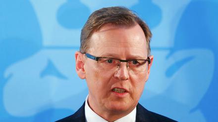 Bodo Ramelow nach seiner Wahl zum Ministerpräsidenten.