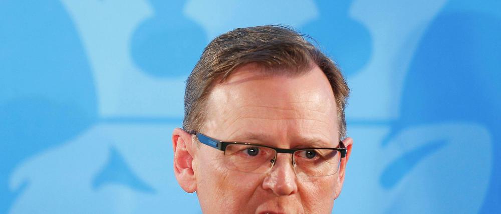 Bodo Ramelow nach seiner Wahl zum Ministerpräsidenten.