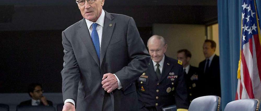 Chuck Hagel tritt offenbar auf Druck von US-Präsident Barack Obama als Verteidigungsminister zurück