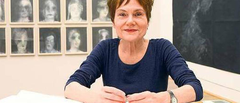 Witz und Esprit. Die gebürtige Hamburgerin Nanne Meyer lehrt seit 20 Jahren Kunst in Weißensee.