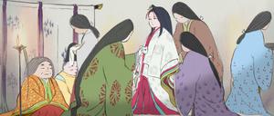 Ausstaffiert. Prinzessin Kaguya wird standesgemäß eingekleidet.