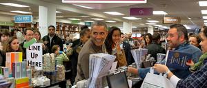 US-Präsident Barack Obama und seine Töchter.