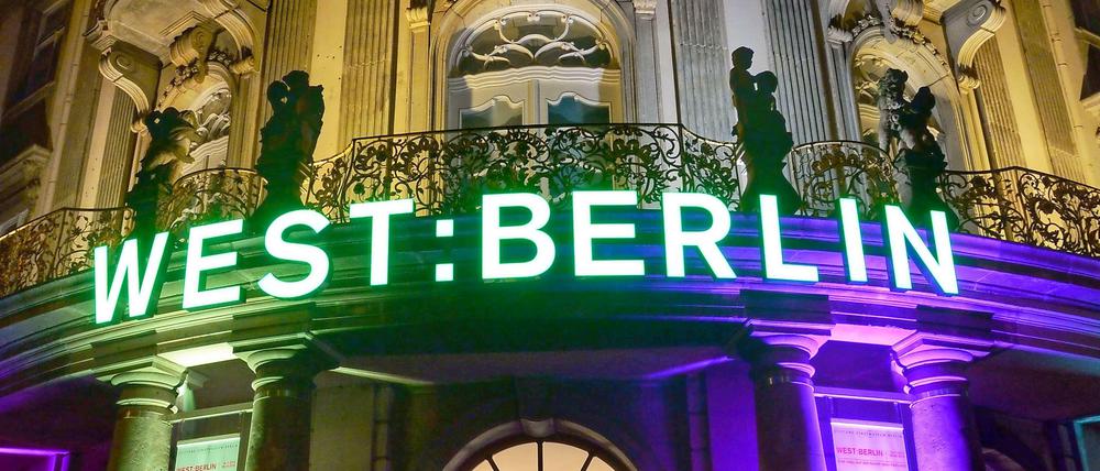Die Ausstellung "West-Berlin: Eine Insel auf der Suche nach Festland" im Stadtmuseum. Das Stadtleben rückt derzeit auch in den Fokus von Wissenschaftlern.