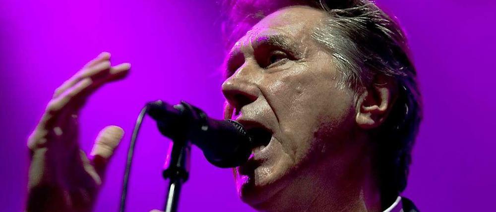 Der britische Sänger Bryan Ferry.