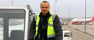 War auch schon mal Pinguin: Sven Gulich, Enteisungsmanager in Tegel