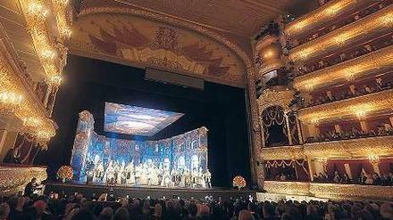 Das Bolschoi-Theater in Moskau.