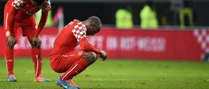 Kein Blick nach oben: Fortuna Düsseldorf bekam einen Dämpfer im Rennen um den Aufstieg.