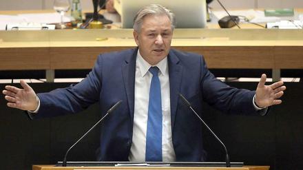 Klaus Wowereit sprach seine letzten Worte im Parlament. Und was waren seine ersten?
