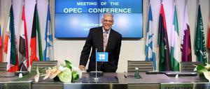 Geduldig. „Wir wollen abwarten, wie sich der Markt entwickelt“, sagte Opec-Generalsekretär Abdalla El-Badri am Donnerstag in Wien.
