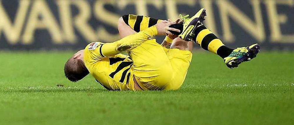 Schon wieder verletzt. Marco Reus bleibt das Pech treu.