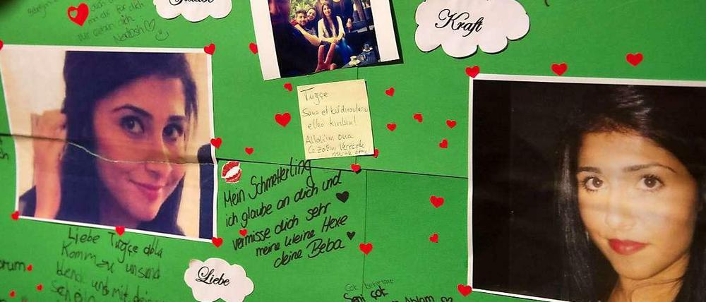 Trauer um die Studentin Tugce A. aus Offenbach.