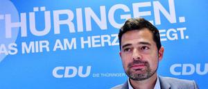 Mike Mohring, CDU-Fraktionschef im Landtag von Thüringen