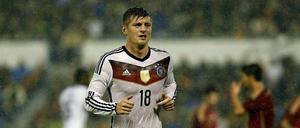 Nahm Maß: Toni Kroos erzielte den Siegtreffer gegen Spanien.