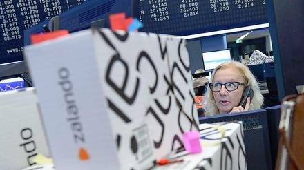 Zalando ist seit Oktober an der Börse notiert.