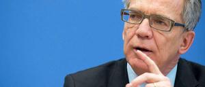 Bundesinnenminister Thomas de Maizière (CDU).
