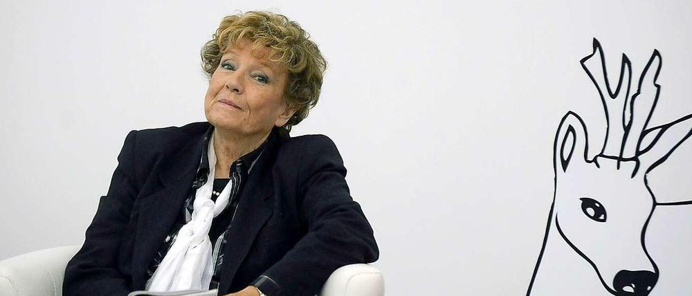Schriftstellerin Dacia Maraini.
