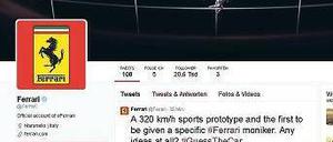Unter verschärfter Beobachtung. Der offizielle Twitter-Account von Ferrari vermeldete am Donnerstag den Wechsel von Sebastian Vettel.