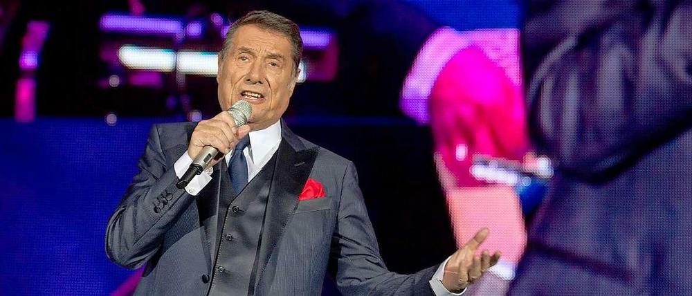 Udo Jürgens singt in der Arena am Ostbahnhof.